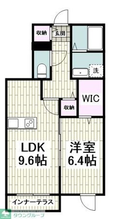 クレール・エ・ボウIIIの物件間取画像